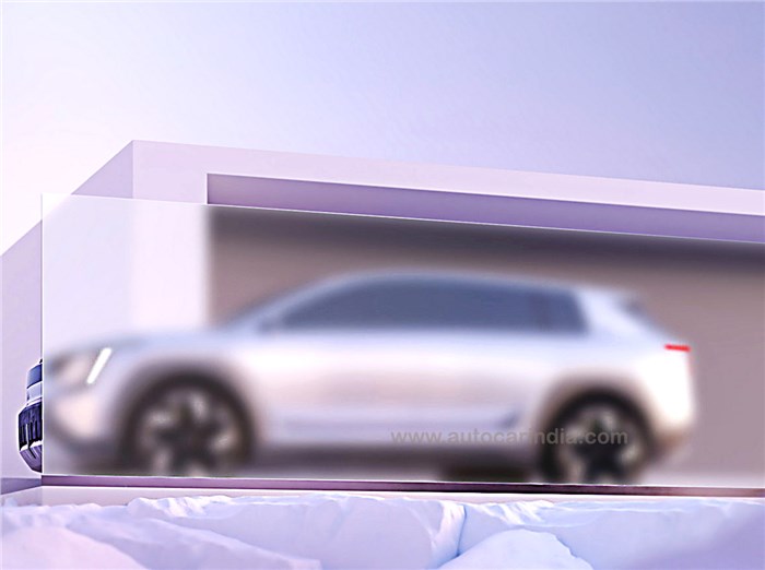 Skoda city car teaser image